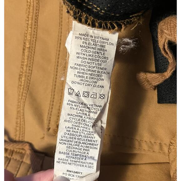 Prana Halle Straight Pants Women’s Size 18W Brown Straight Fit Stretch Hiking - Picture 8 of 12